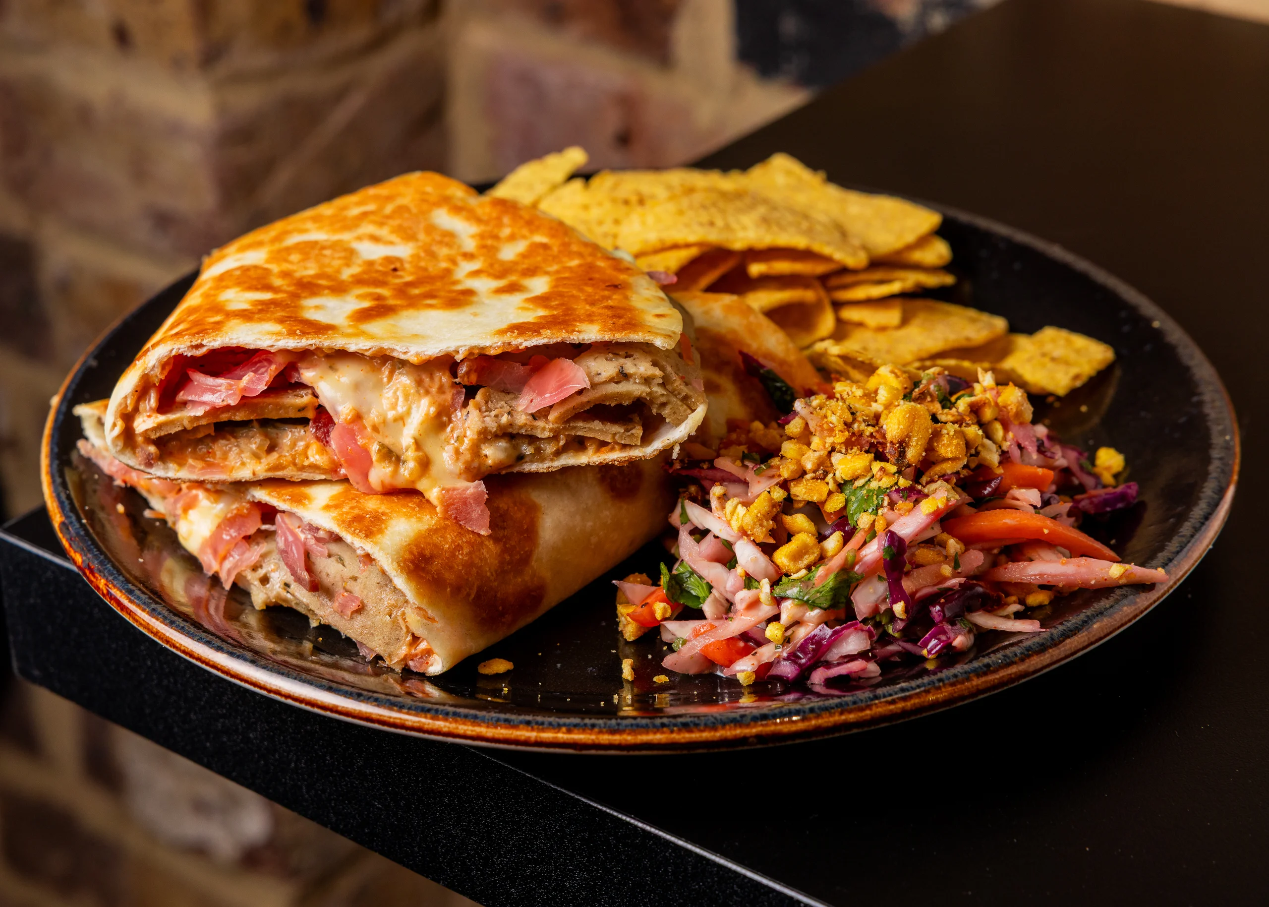 Vegan Rolls Royce Reuben SMASHRAP