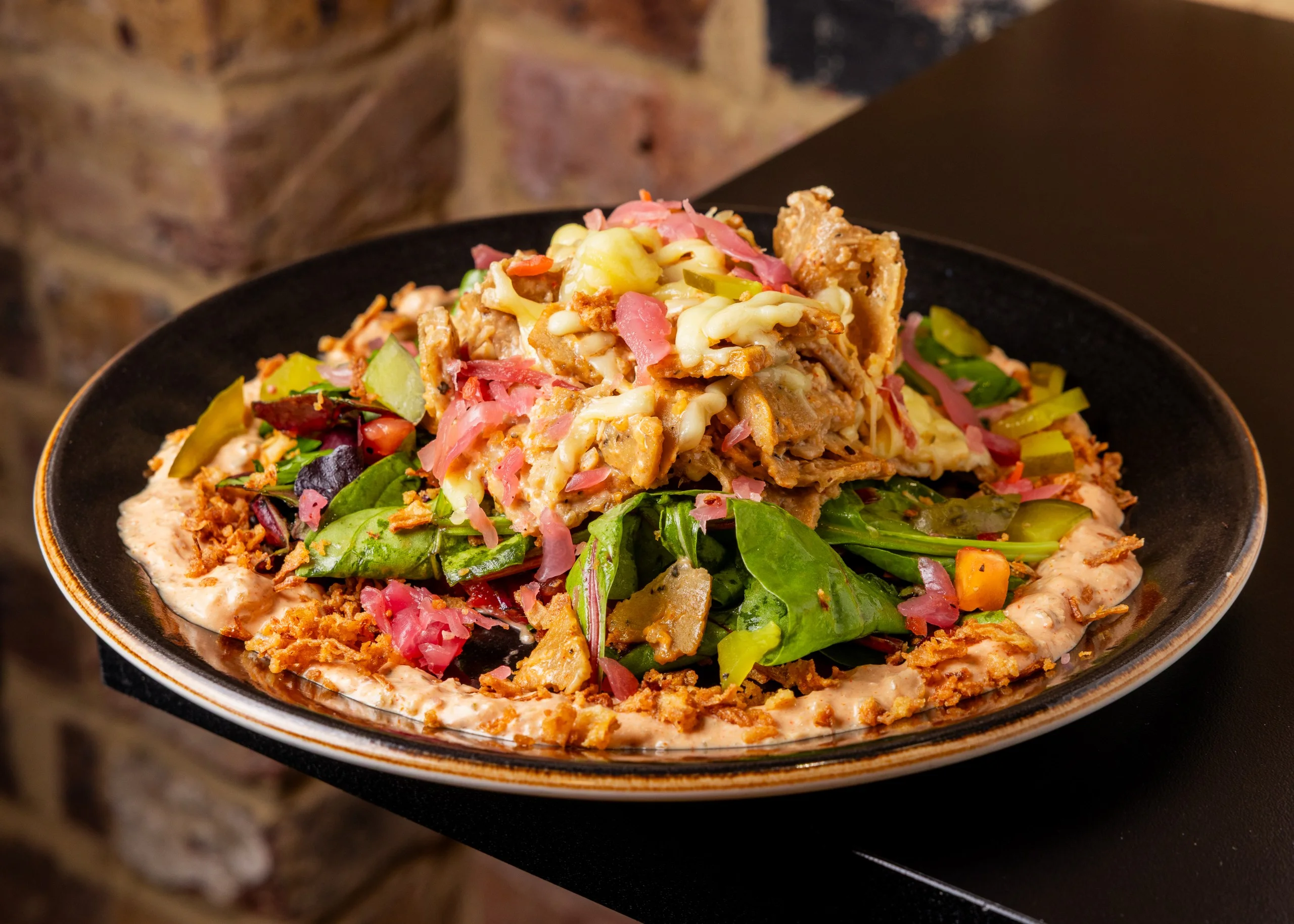 Vegan Rolls Royce Reuben SALAD

